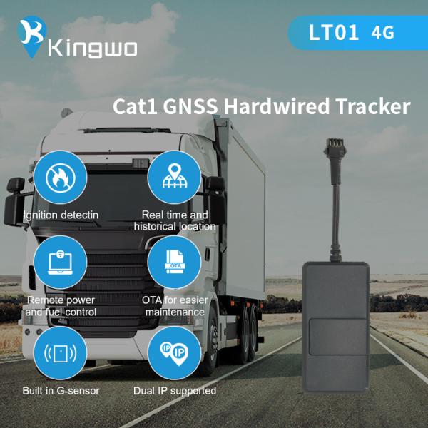 отключенное управление в реальном времени флота отслежывателя паллета 4G Cat1 бессознательное GPS с двигателем