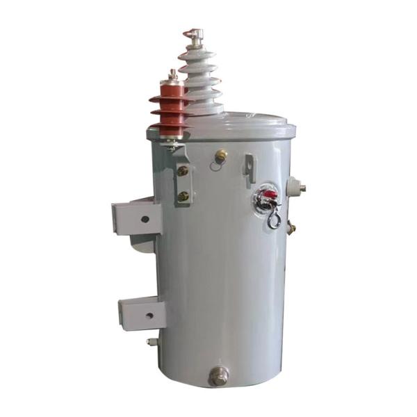 Óleo de transformador de distribuição de pólo de 15kva de fase única imerso 4160v a 240v