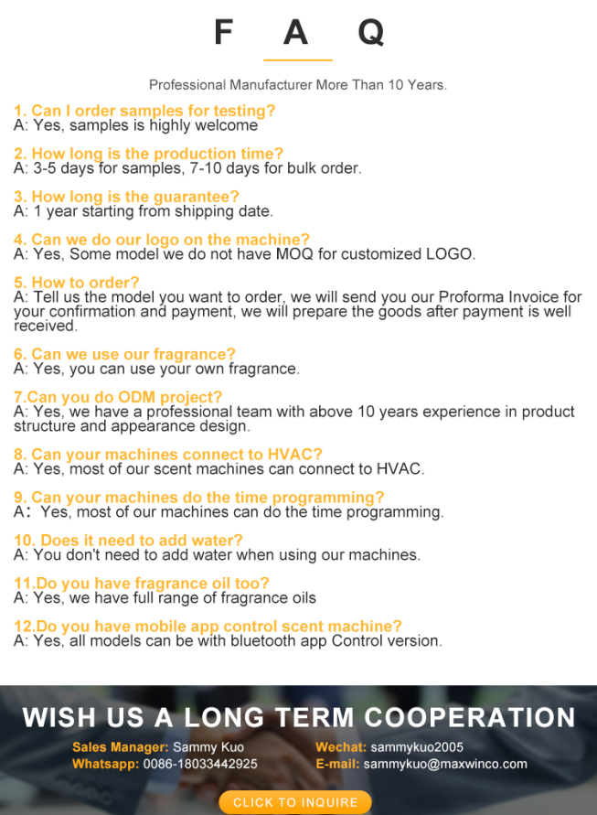 App-Controlled Waterless Scent Air Machine with Large Capacity for Aromatherapy and Fragrance Diffusion