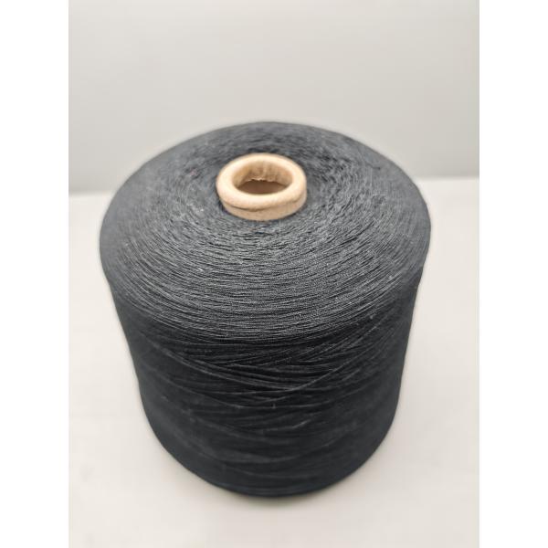 20s/2 Black Preoxidized Carbon Fiber Yarn Flame Retardant LOI 40+ For Spinning