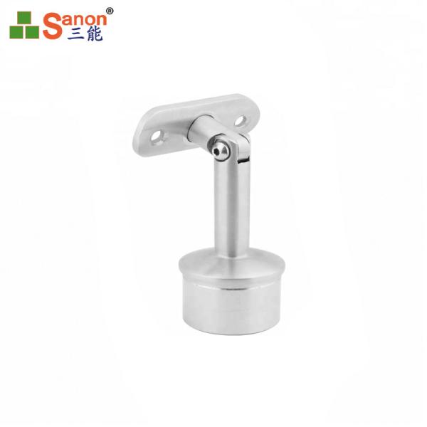 Suporte de aço inoxidável do cargo da balaustrada das peças do corrimão do espelho para o tubo de 50.8mm