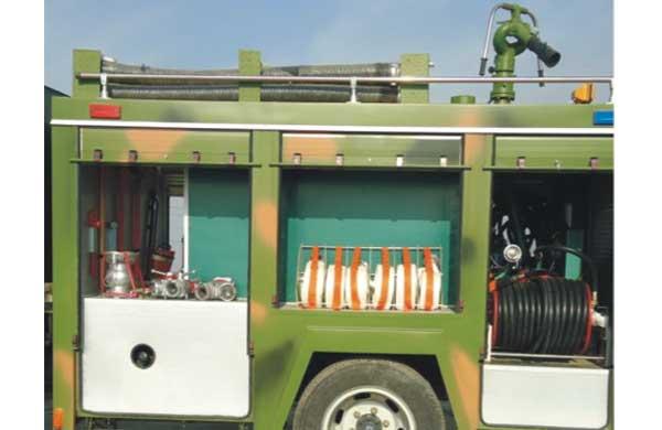 4x4 160HP Euro3 Dongfeng Camions EQ5080TXFT Fire Fighting Truck