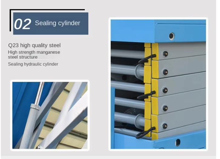 Self Propelled Electric Hydraulic Scissor Lift Aerial Work Platform for Construction Works