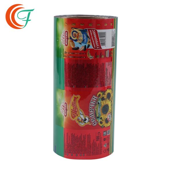 Напечатанная кетчуп полиэстровая пленка фильма закуски упаковывая высоким металлизированная барьером
