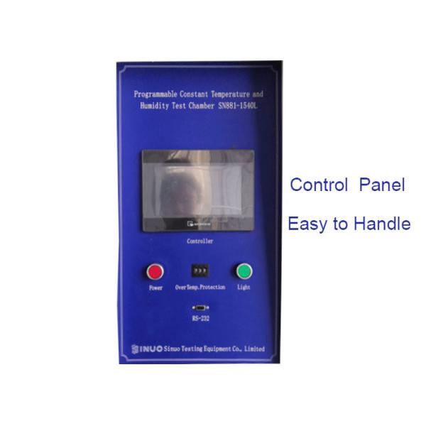 Programmable Constant Humidity And Temperature Test Chamber 1540L IEC60068-2-2