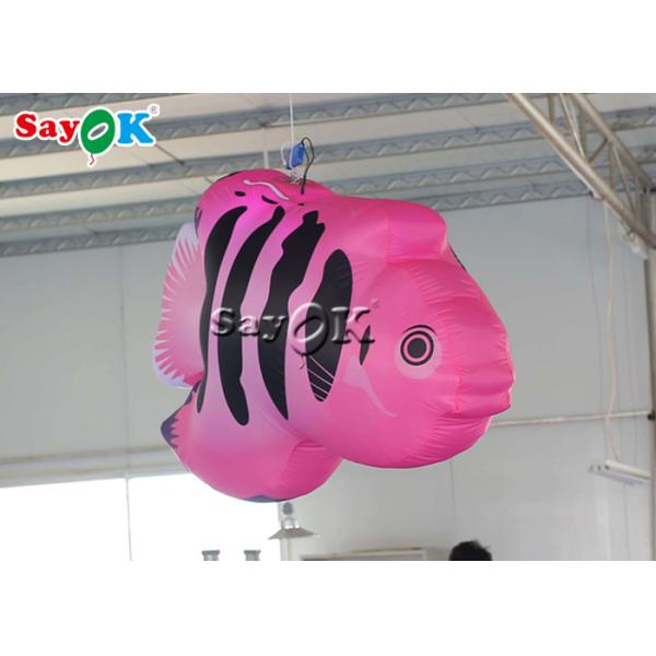 Рыбы украшения 2m смертной казни через повешение этапа раздувные тропические со светами приведенными