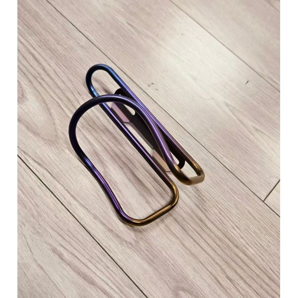 Lightweight Titanium Alloy Bike Water Bottle Holder For Outdoor Sports