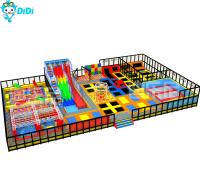 Equipamento para parque de trampolins comerciais internos multifunção certificado pela TUV