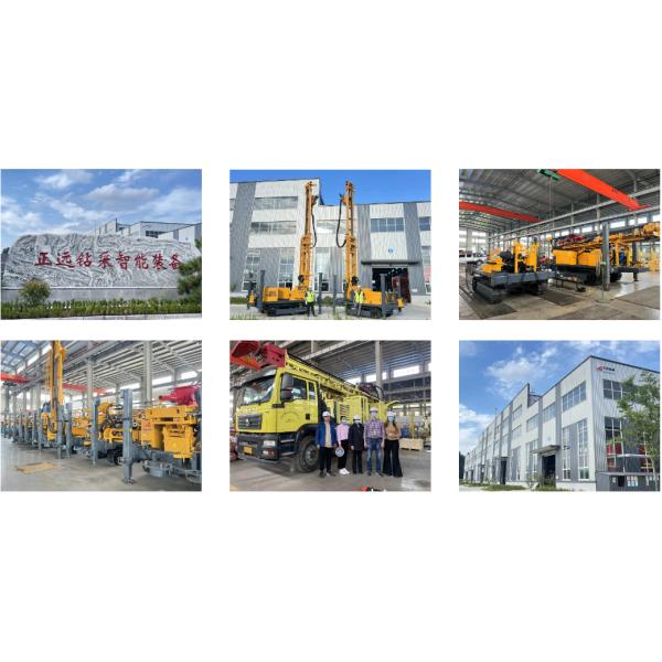 Excavadora de pozos de 330 metros Excavadora hidráulica de tipo de agua Excavadora de pozos para la venta