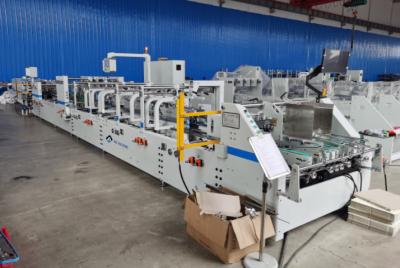 Custom 18.5KW Folder Gluer Machine High Speed Full Automatic JH-1100PC
