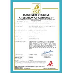 Xinxiang Dayong Vibration Equipment Co., Ltd. Certifications