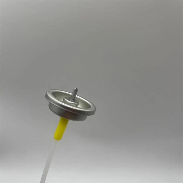 Valvula de aerosoles medida Tipo de válvula medido Propagación 120mcl Plata