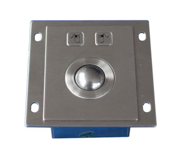 O dispositivo apontando do mini Trackball da montagem 25mm do painel traseiro com curso curto abotoa-se