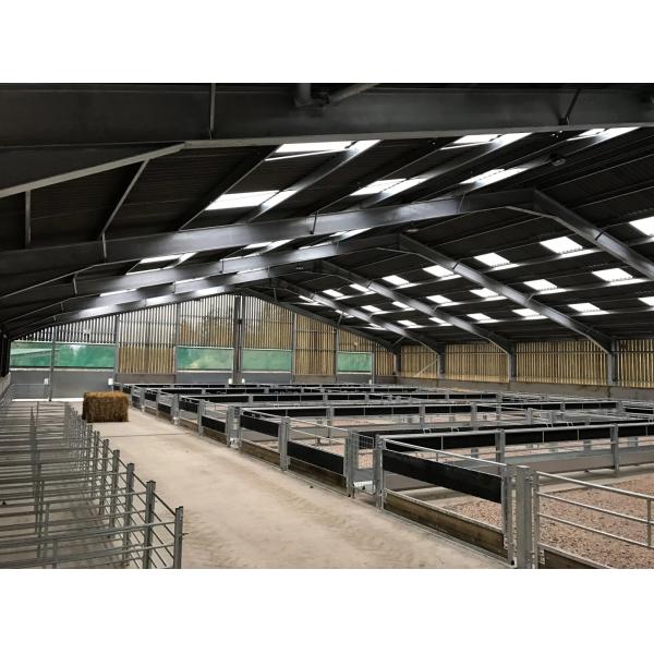 Durable Factory Industrial Design Prefabricated Steel Farmhouse for Sheep Pigs Cow Poultry Cow Poultry Farmhouse
