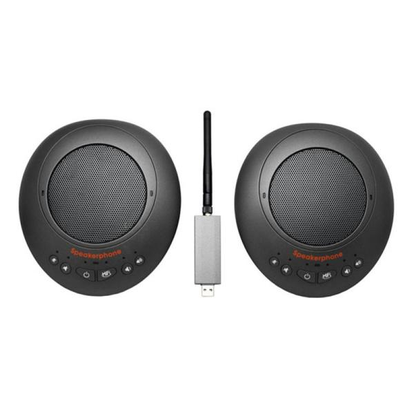 wireless batery daisy chain 2x microphone USB Omni-directional Conference Microphone for Conference Room Equipment