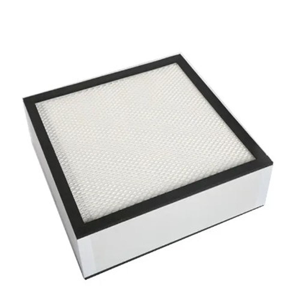 Mini Pleat HEPA Filter with H13 H14 Filtration and 0.3um Micron Efficiency for Clean Rooms and Medical Grade Applications