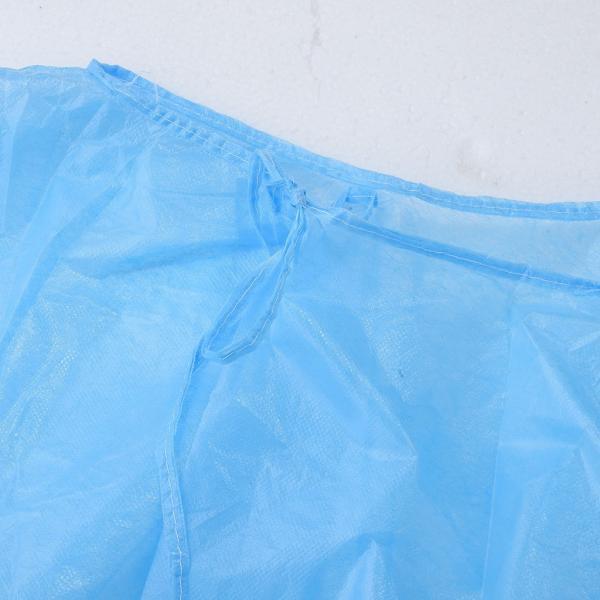 Elastic Cuffs Disposable Non Woven Isolation Gown