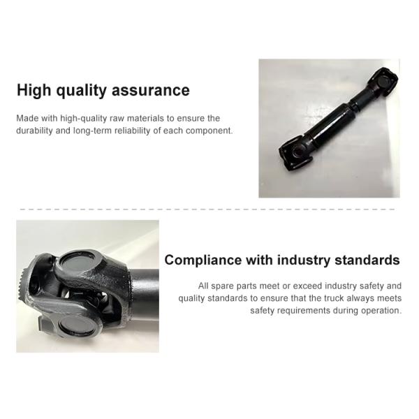 El eje de transmisión DZ9114315092 para el camión Shacman F3000 F2000