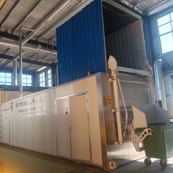 Hazardous Medical Waste Microwave Treatment Disposal/Infectious Waste Disinfection Machine