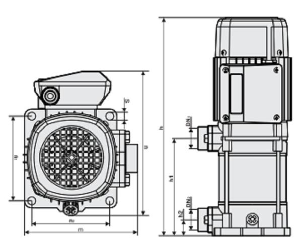 Light Duty Multistage Stainless Steel Centrifugal Pump / High Pressure Water Pump