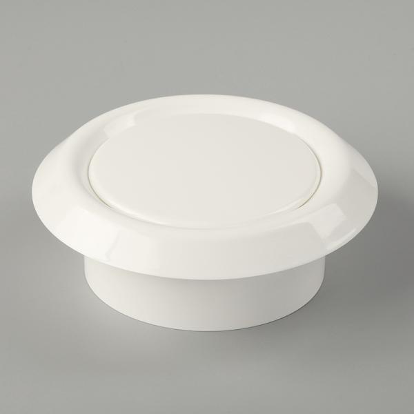 Grelha de difusão elétrica de lâmina de plástico para ventilador de ventilação de 4-8 polegadas e resistência UV