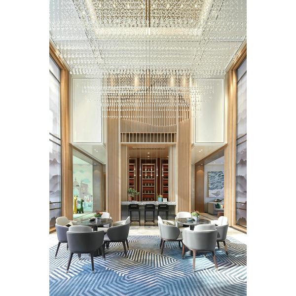 Modern Commerical Wood Dining Chairs With Leather Seats Fashion Elegant Style