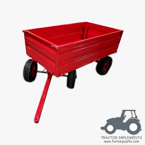 4WCART-  4Wheel 17cubic. Utility Cart Trailers; Doule Axle Atv Trailer; Trailer For Garden Transport;Farm Machinery