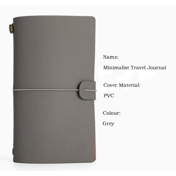 Travel bookkeeping portable diary personalized bandage Notepad PVC hand ledger