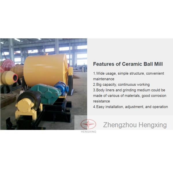 1500*1800mm Wet Batch Ball Mill For Ceramic Industry