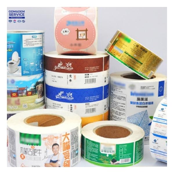 Personalized Adhesive Stickers High-quality Custom Labels Self-adhesive Wallpaper Pe Wall Sticker