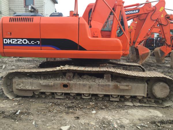 Used doosan excavator DH 220LC-7 for sale