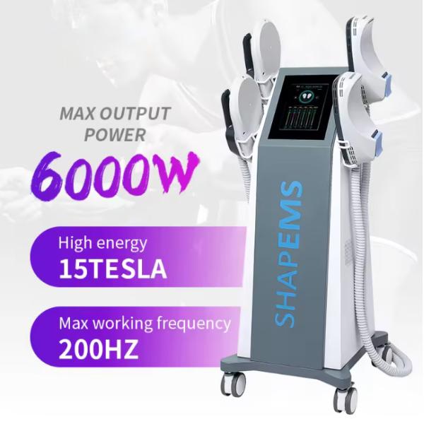 Высокоинтенсивные импульсные электромагнитные технологии EMS мышечные машины