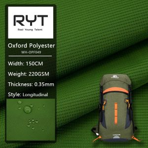 Tela polivinílica de 220GSM Oxford