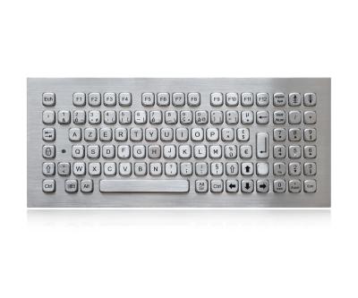 Teclado de aço inoxidável das chaves de USB 97 com o teclado numérico numérico integrado