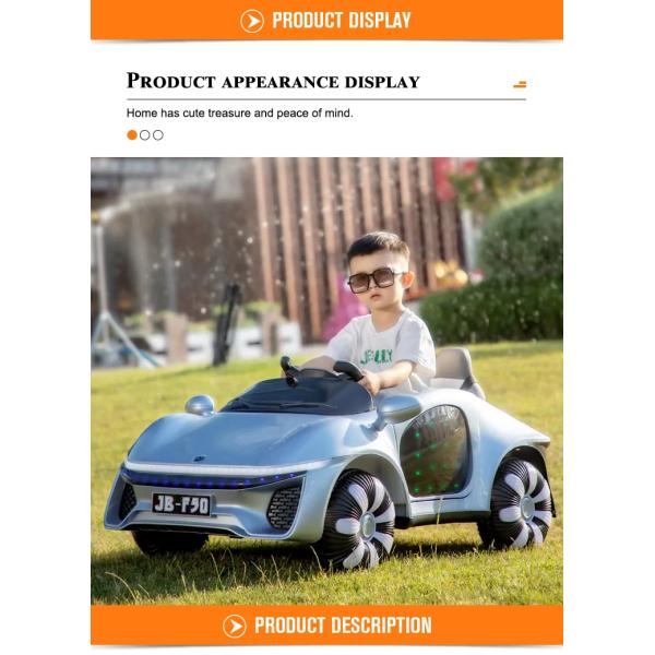 Stylish Four Wheel Kids Electric Toy Car Baby Toy Car Remote Control High Toughness