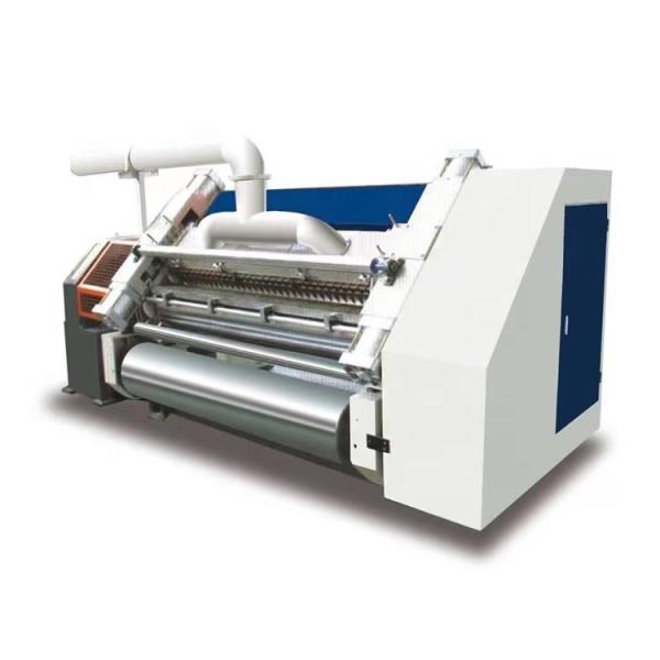 7.5KW Single Facer Corrugated Cardboard Corrugated Board Line com 4500 kg de peso