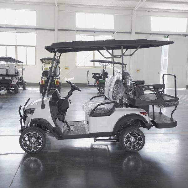 Cargo Transportation Made Easy with ENPOWER Controller Electric Golf Cart 150kg Capacity