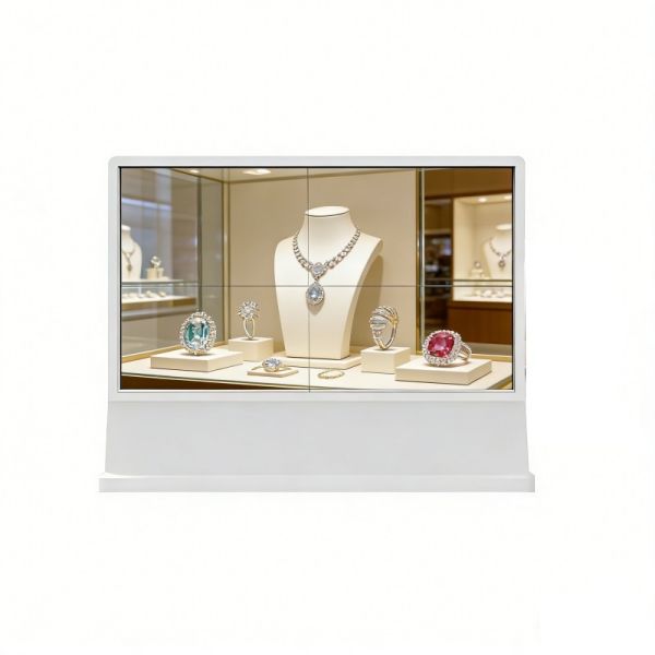 55 Inch 2x2 Spliced Transparent OLED Display for Large-Scale Digital Signage and Immersive Video Walls