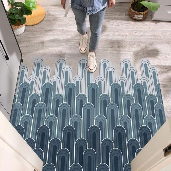 Tapete do tapete de Mat Non Washable Door Floor da porta de entrada do PVC