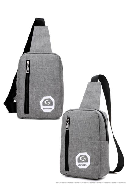 Newest  shoulder bag casual joker diagonal canvas bag men's polyester chest outdoor polyester bag