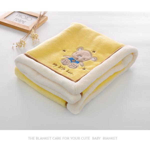 Super Soft And Warm Animal Print Baby Blanket , Kids Flannel Fleece Blanket