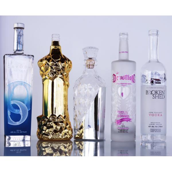 Бутылка стекла вискиа Бурбона водки