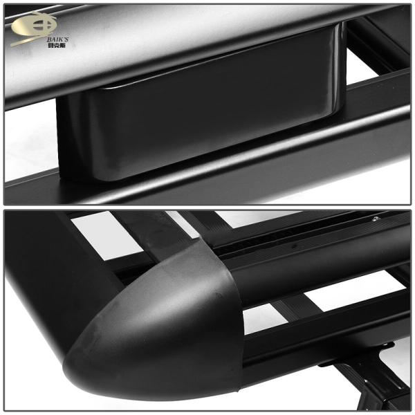 Thickened Aluminum Alloy Car Roof Rack Double Layer Luggage Frame Basket