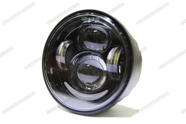 1350 LM / 1770 LM 5 Inch Motorcycle Headlight High And Low Beam Headlights