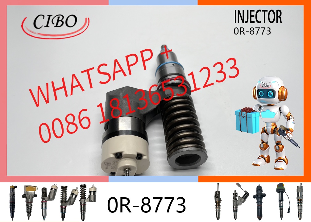 original 0R-8773 Diesel Fuel Injector for  C10 C11 C12 C13 Engine Replacement for OEM 137-2500 212-3463 147-0373 160-1090 194-5083 10R-0963 Injection original new injector