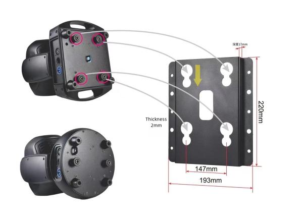 Lamp Luminous Efficiency 100lm/w 150W LED Zoom Wash Moving Head Light for DJ Disco Bar RGBW