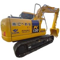 Japon Excavateur Komatsu utilisé Komatsu Pc 130 Excavateur à rouleaux d'occasion