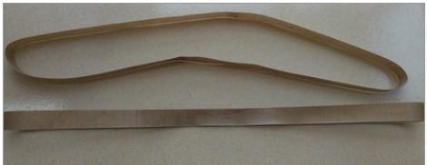 SEALING BELT(810x15MM)/guide belt((598x4.5x3.5MM)  FOR FRM-980 Series Continuous Band Sealer