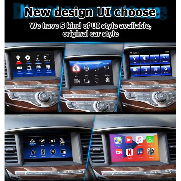 коробка Yandex Navi навигации Carplay андроида 1.8GHz для системы QX60/JX35 Infiniti carplay