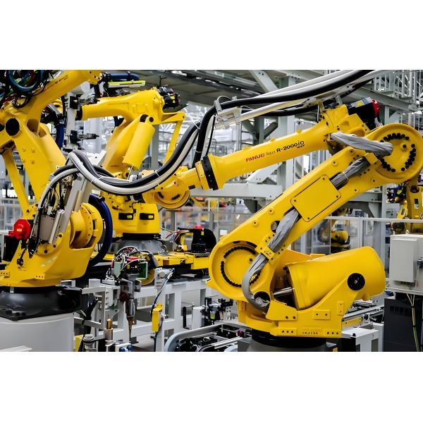 Smart FANUC Robotic Laser Cutting Machine with CNC Control and CAD/CAM Compatibility for Complex Geometry Cutting in Electronics Manufacturing